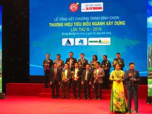 Vinh danh Thương hiệu tiêu biểu ngành Xây dựng lần thứ III – năm 2019