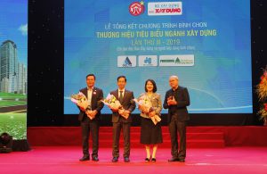 Vinh danh 50 thương hiệu tiêu biểu ngành Xây dựng