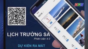 Ứng dụng lịch Trường Sa được ra mắt trên nền tảng số