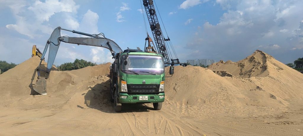 Giá cát xây dựng